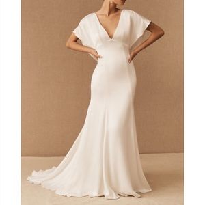 BHLDN Beale gown ivory by Jenny Yoo